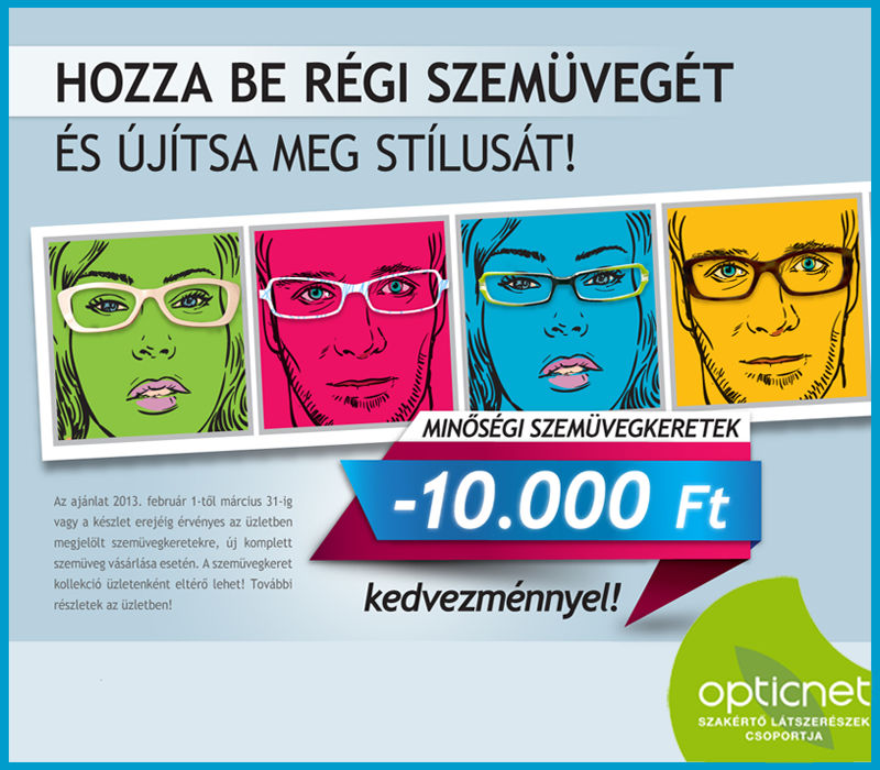 Régi szemüvege most 10 000 Ft-ot ér